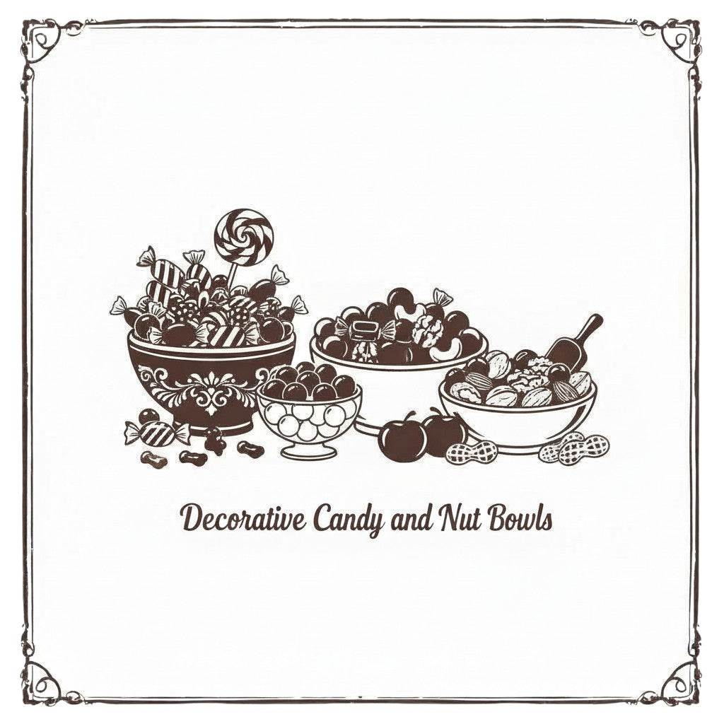 Decorative Candy and Nut Bowls