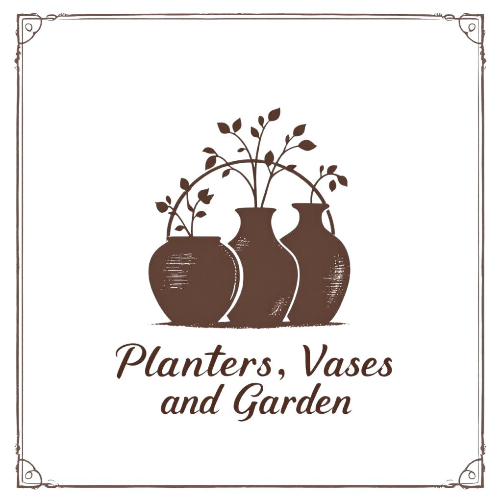 Planters, Vases, and Garden