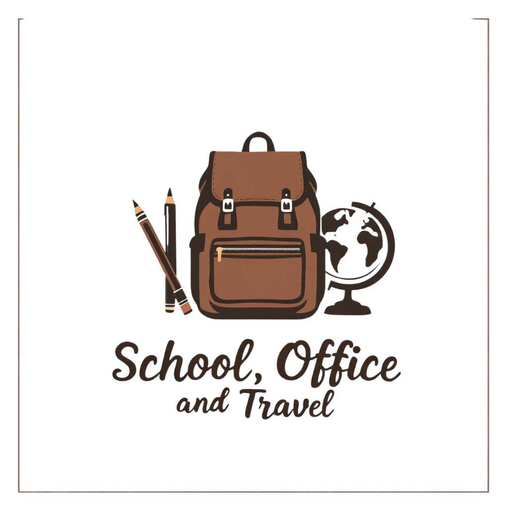 School, Office, and Travel