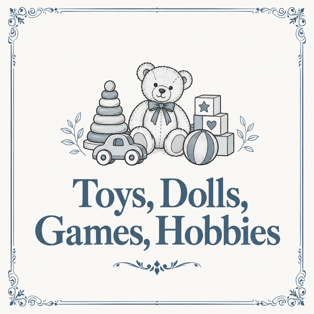 Dolls, Games, Hobbies, and Toys