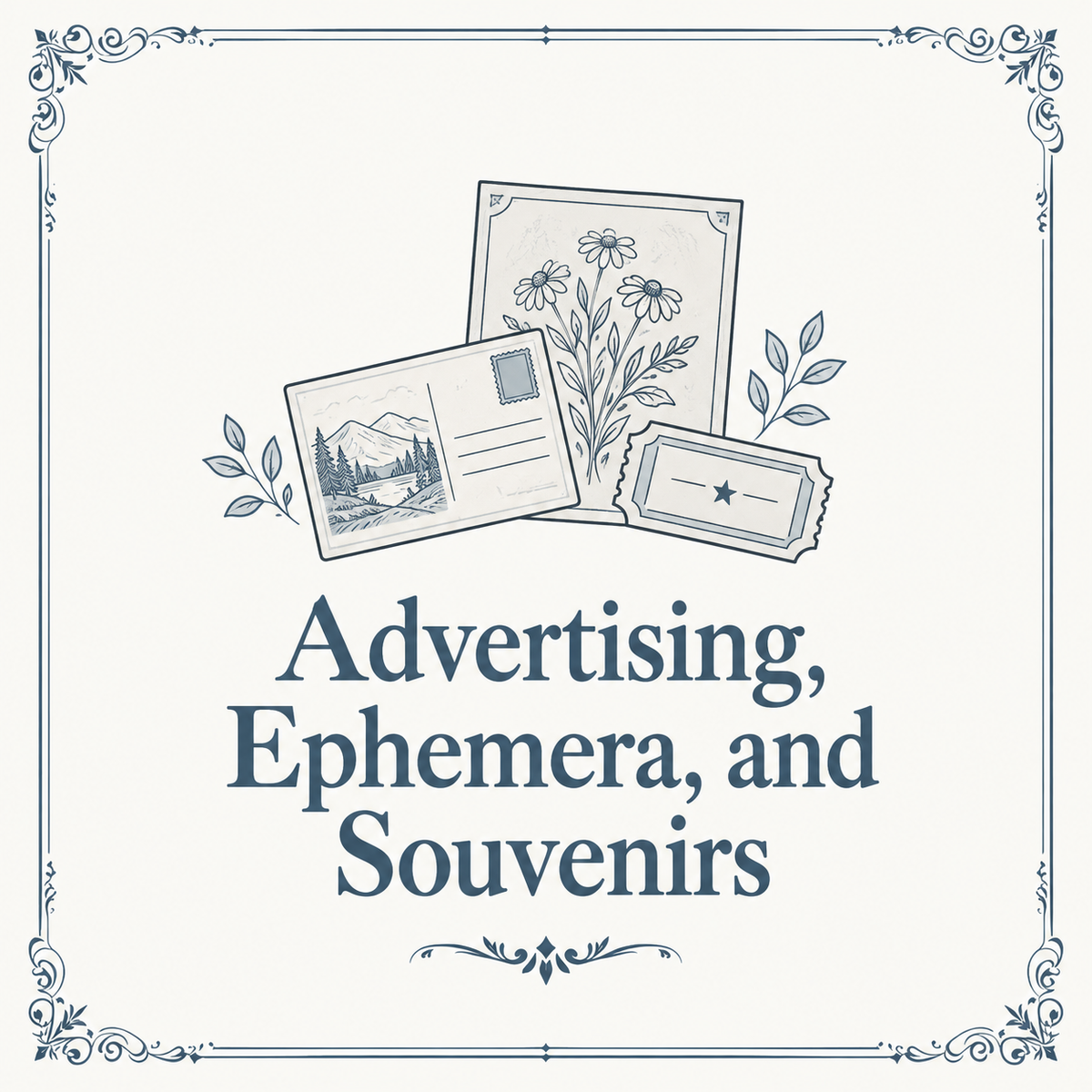 Advertising, Ephemera, and Souvenirs