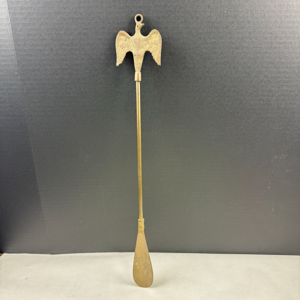 Vintage Brass Eagle Shoe Horn Made in India