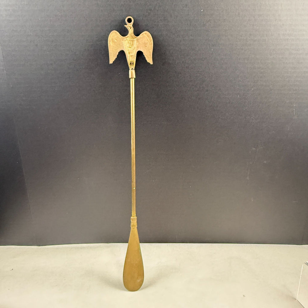 Vintage Brass Eagle Shoe Horn Made in India