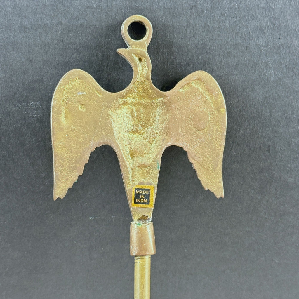 Vintage Brass Eagle Shoe Horn Made in India