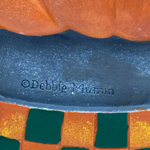 Debbie Mumm 3D Halloween Pumpkin Stepping Stone Wall Decor