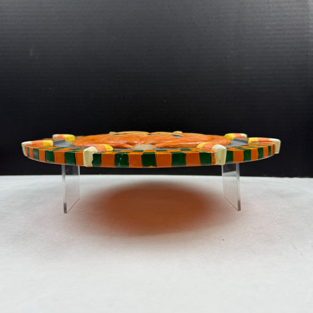 Debbie Mumm 3D Halloween Pumpkin Stepping Stone Wall Decor