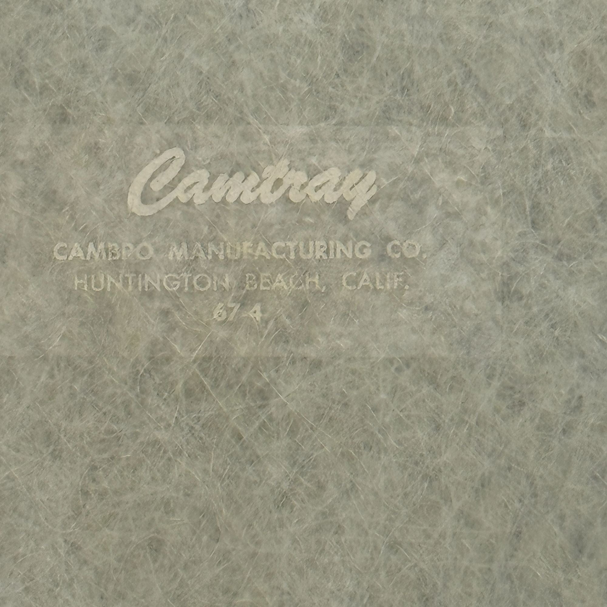 Vintage Cambro Camtray Round Fiberglass Tray Fish Net Pattern 11 Inch