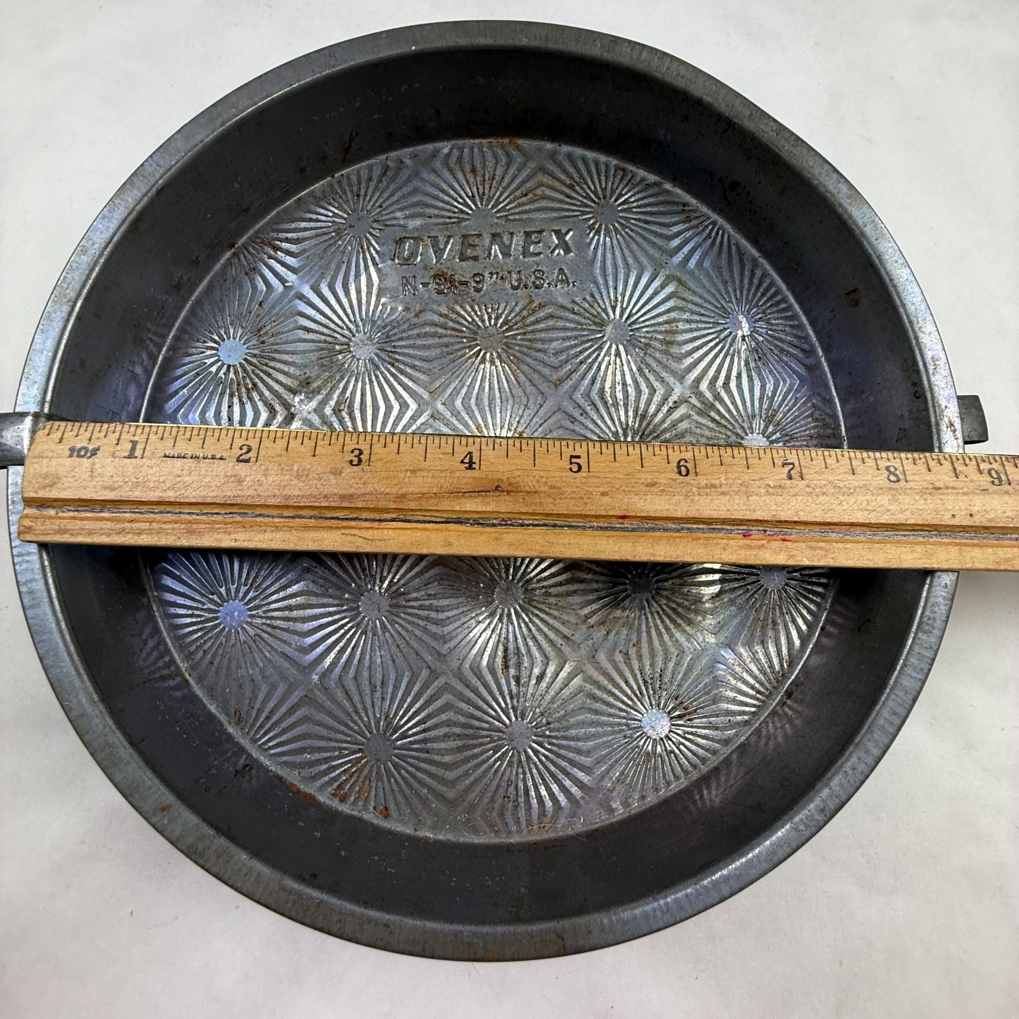 Vintage Ovenex Round Cake Pans with Slider Lot of 3