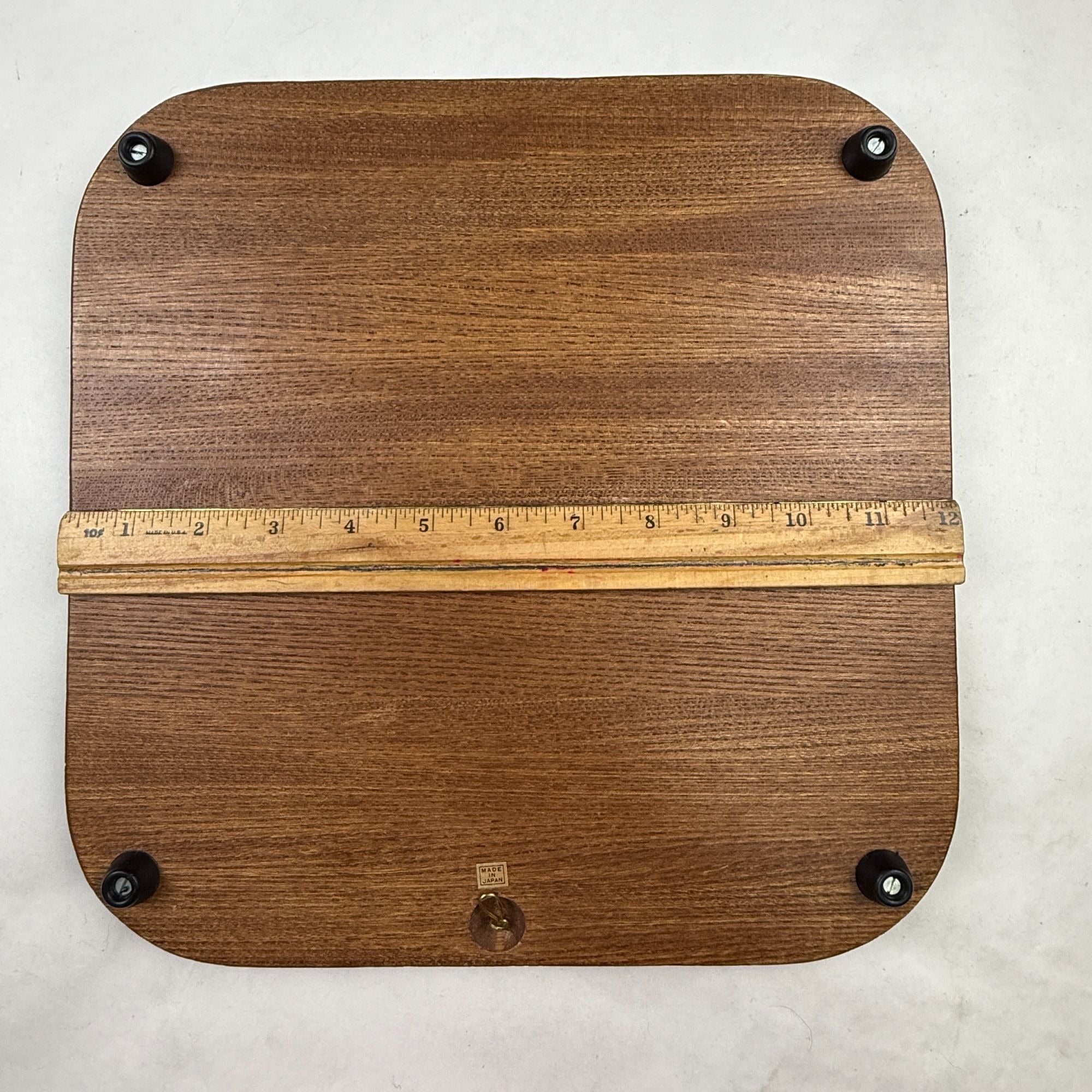 Vintage Goodwood Japan Wood and Tile Square Charcuterie Board
