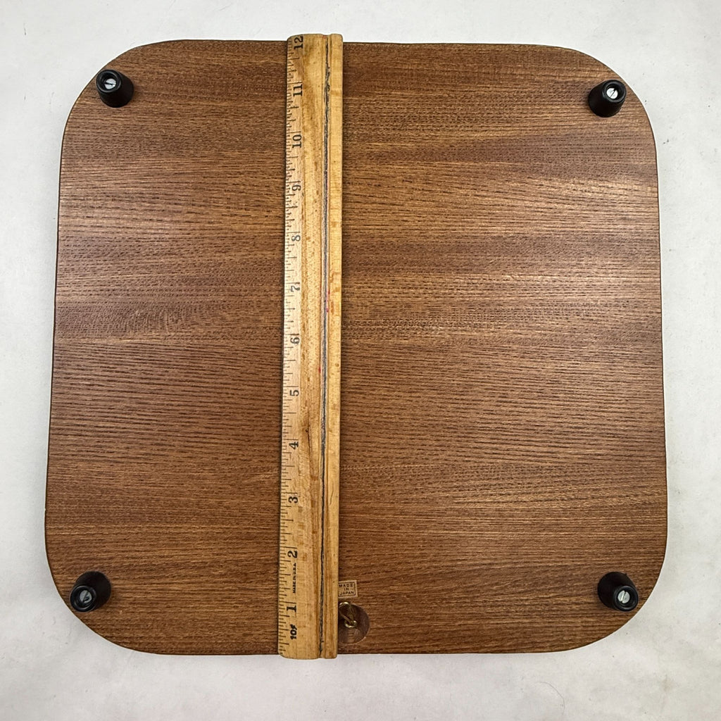 Vintage Goodwood Japan Wood and Tile Square Charcuterie Board