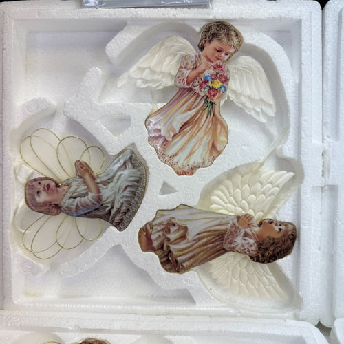 Bradford Dona Gelsinger Heaven's Little Angels Christmas Ornaments Sets 5 - 8