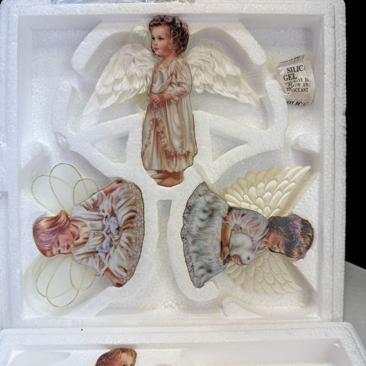 Bradford Dona Gelsinger Heaven's Little Angels Christmas Ornaments Sets 5 - 8