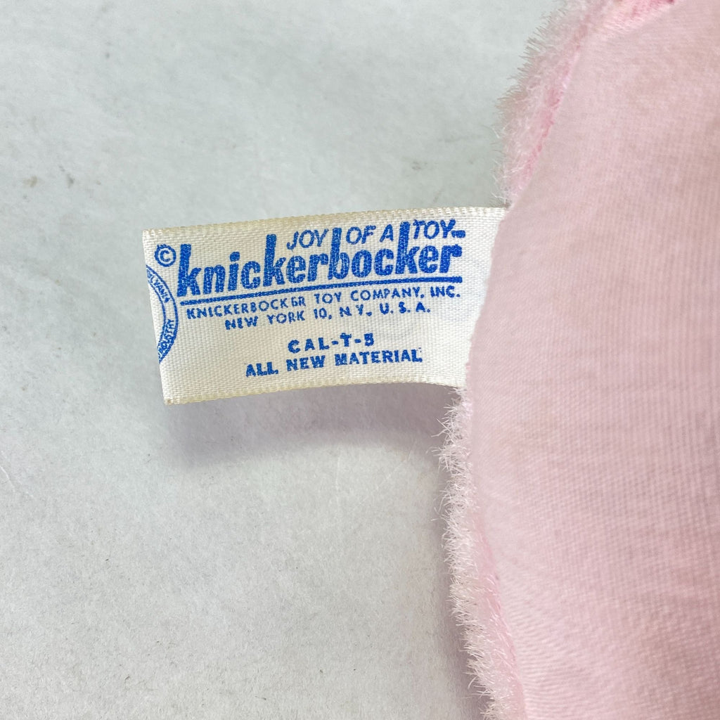 Vintage Knickerbocker Animals of Distinction Pink Pig Plush