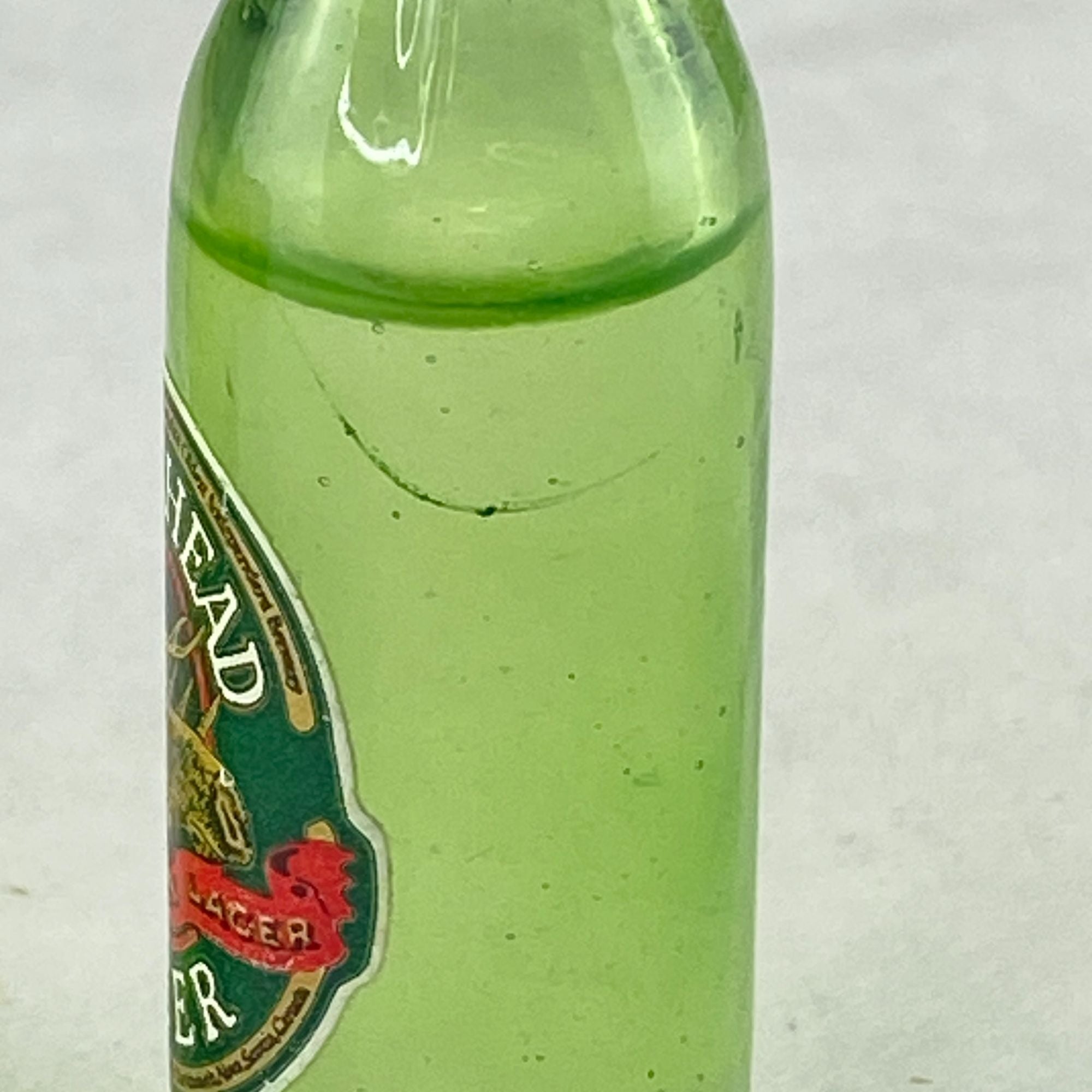 Vintage Miniature 3" Bottles Lot of 2 Carlsberg Beer and Moosehead Beer