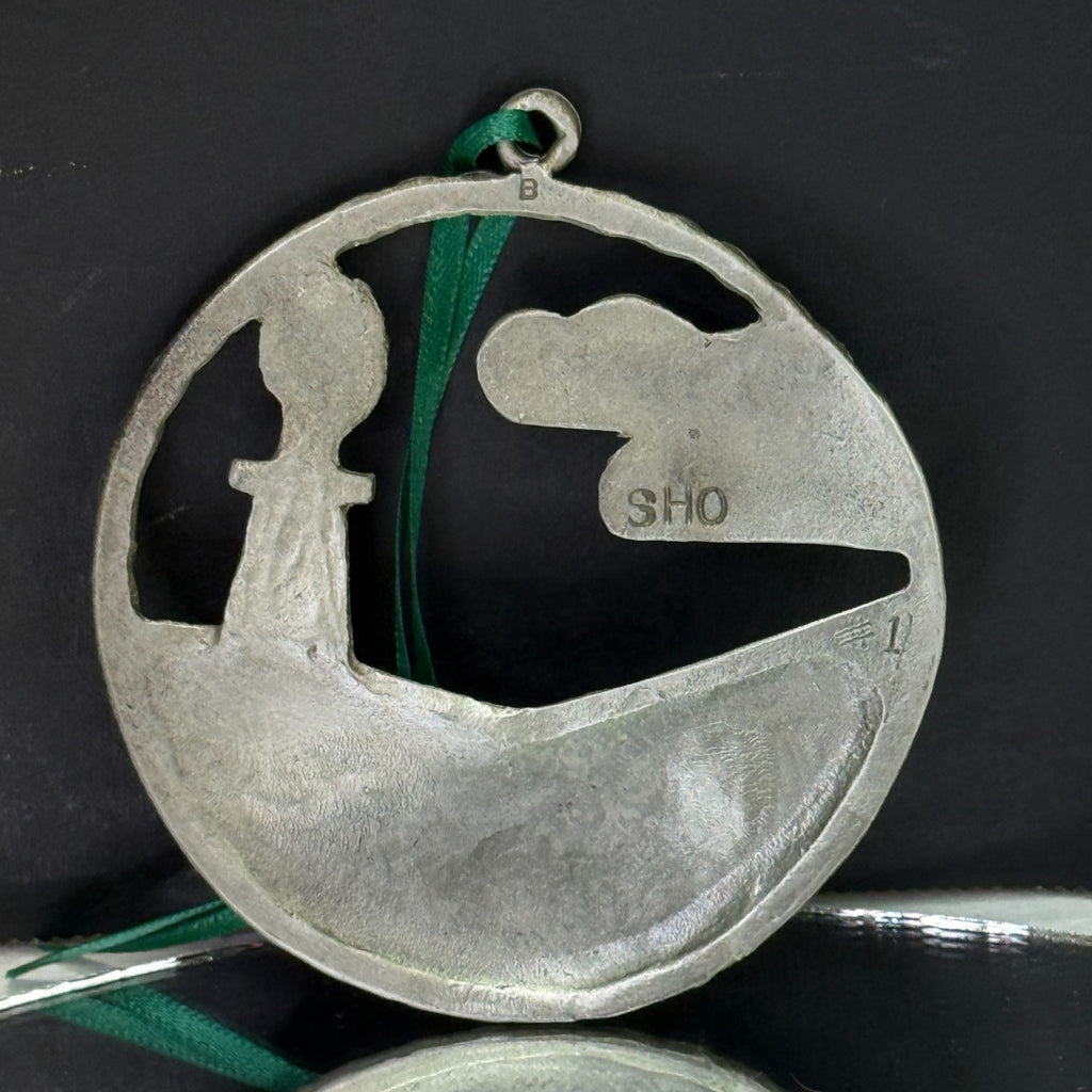 Sandhill Oil Nebraska Advertising 2015 Windmill Pewter Ornament Linda Egle