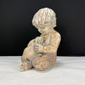 Vintage Austin Products Miro Musulin Boy and Rabbit Playmates Sculpture