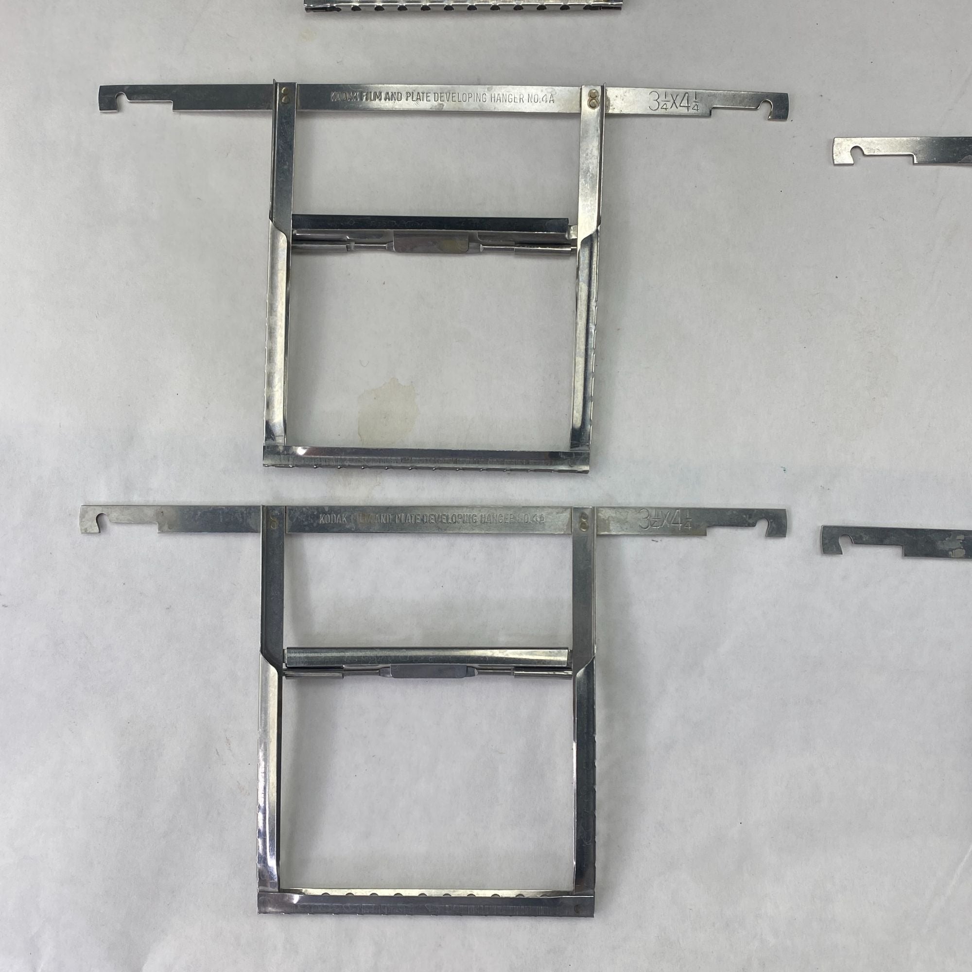 Vintage Kodak Film and Plate Developing Hanger 4A 3 1/4 x 4 1/4 Lot of 8
