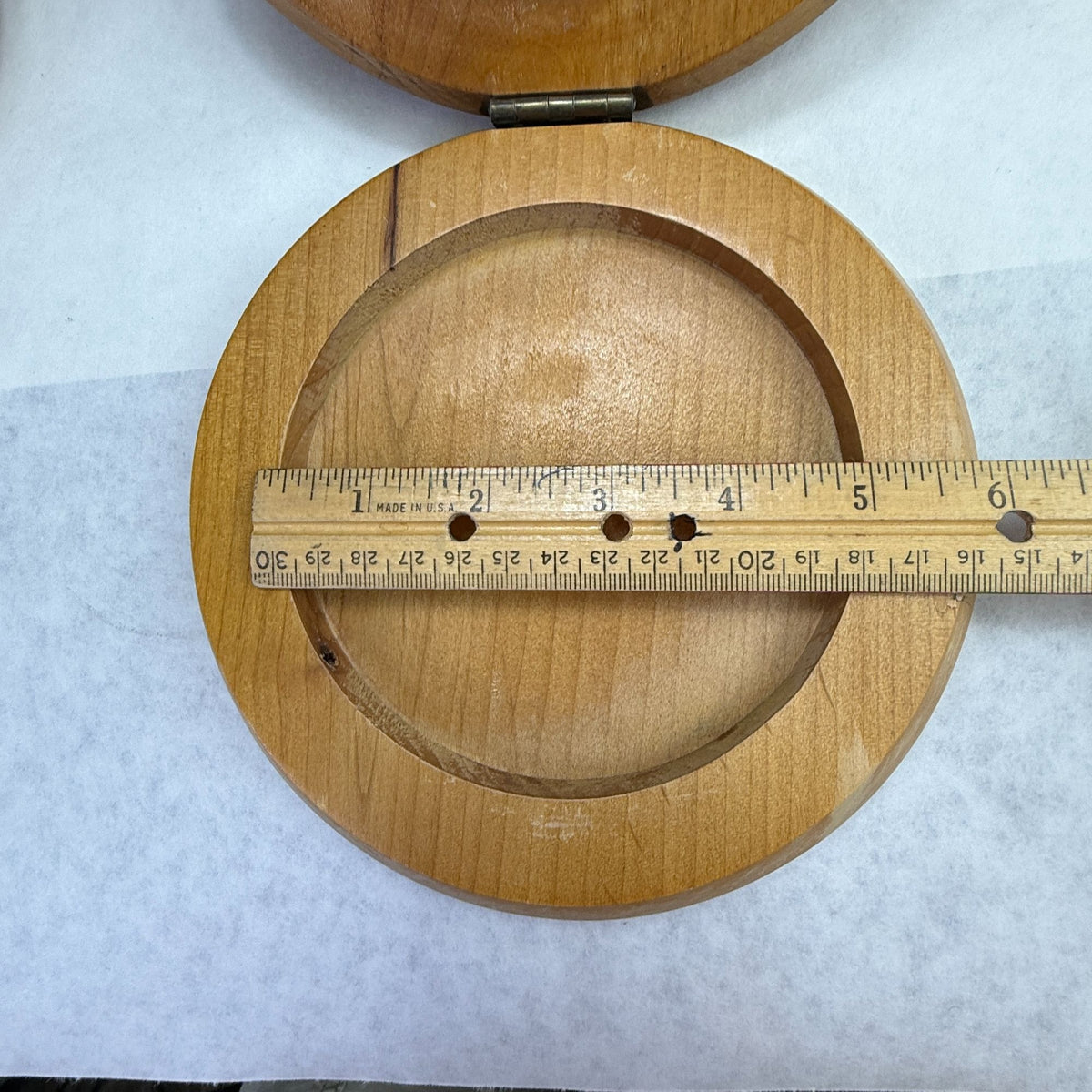 Vintage Chicken Rooster Wood Serving Bowls and Burger Press Lot of 3