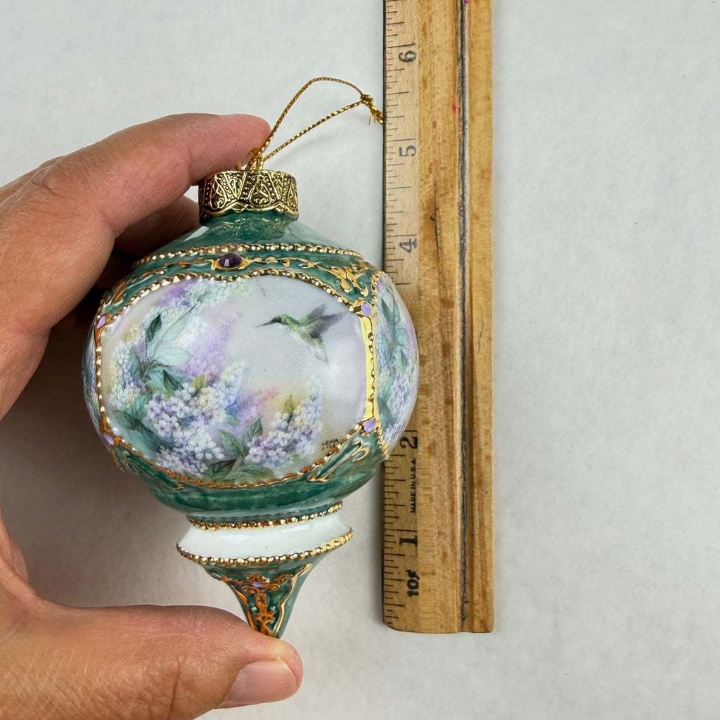 Vintage Lena Liu's Treasury of Jeweled Hummingbirds Ornaments 1999