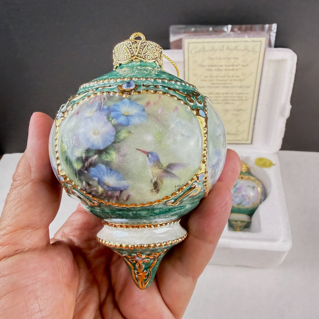 Vintage Lena Liu's Treasury of Jeweled Hummingbirds Ornaments 1999