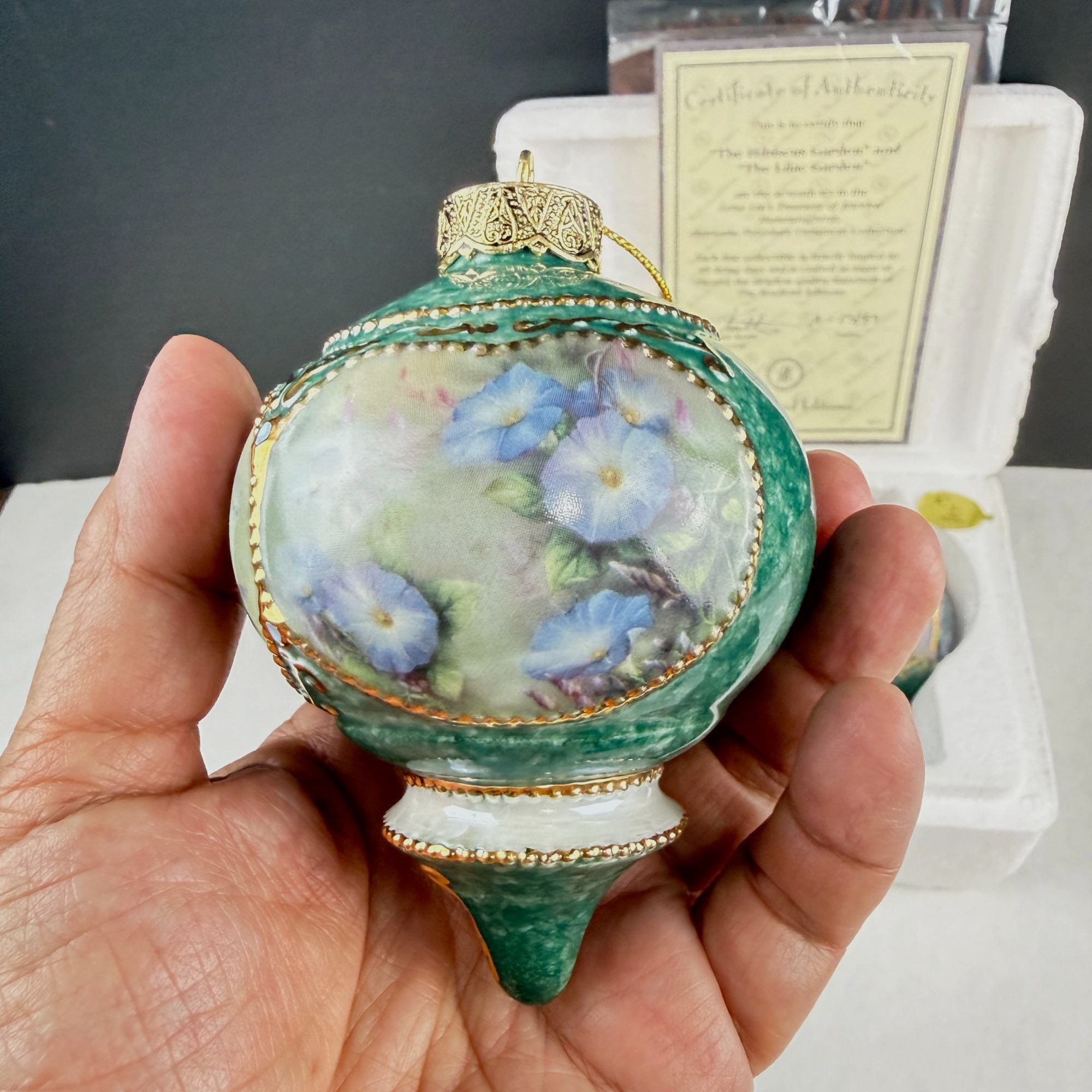 Vintage Lena Liu's Treasury of Jeweled Hummingbirds Ornaments 1999