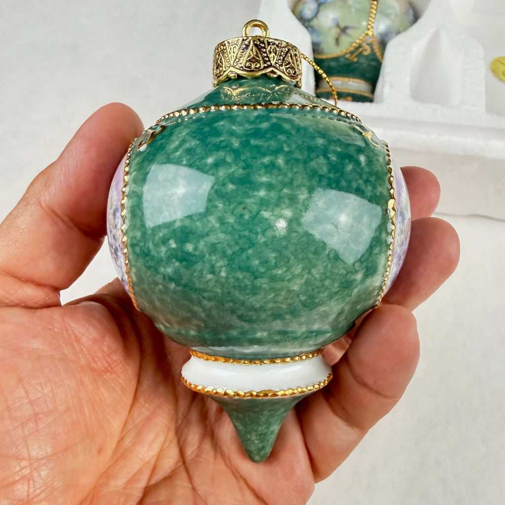 Vintage Lena Liu's Treasury of Jeweled Hummingbirds Ornaments 1999