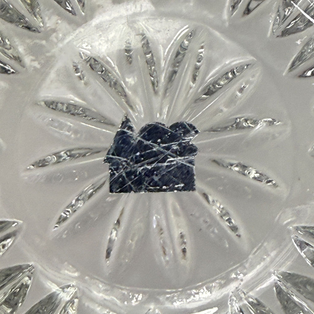 Vintage ACC Yugoslavia 24% Lead Crystal Trinket Boxes Set of 2