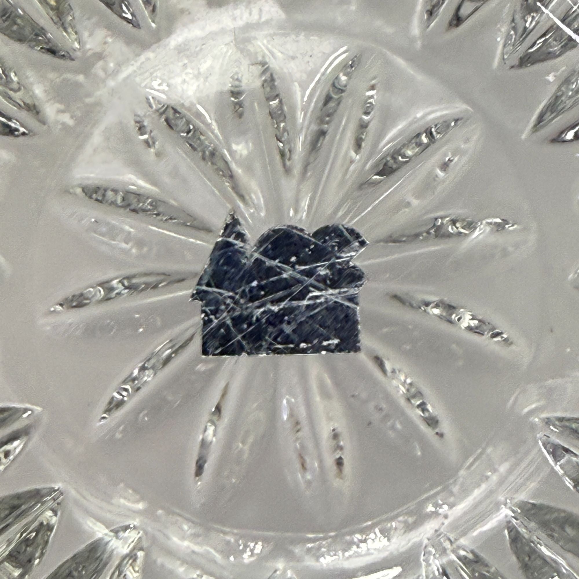 Vintage ACC Yugoslavia 24% Lead Crystal Trinket Boxes Set of 2