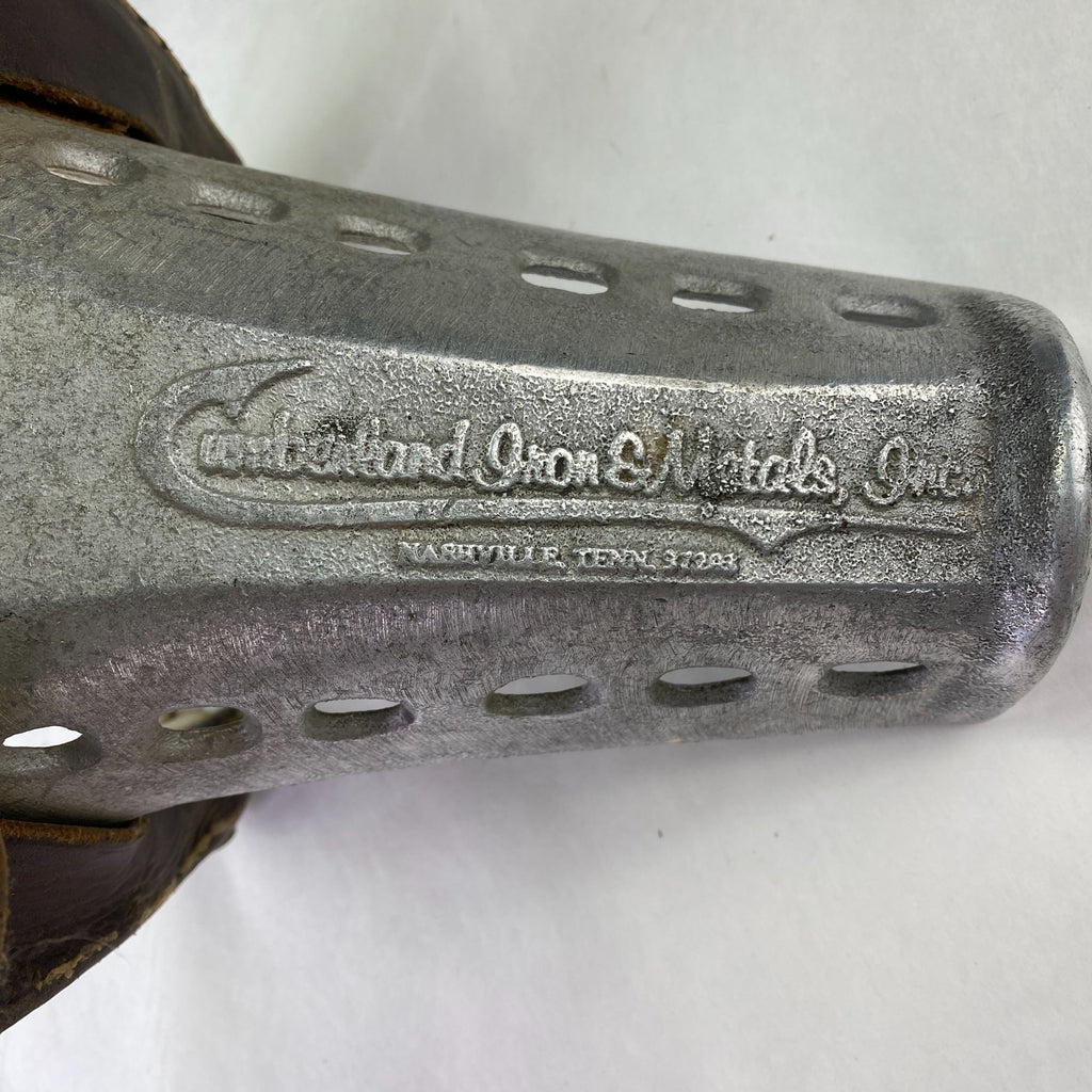 Vintage Roll Top Pack Horse Tail Crupper Cumberland Iron Metals