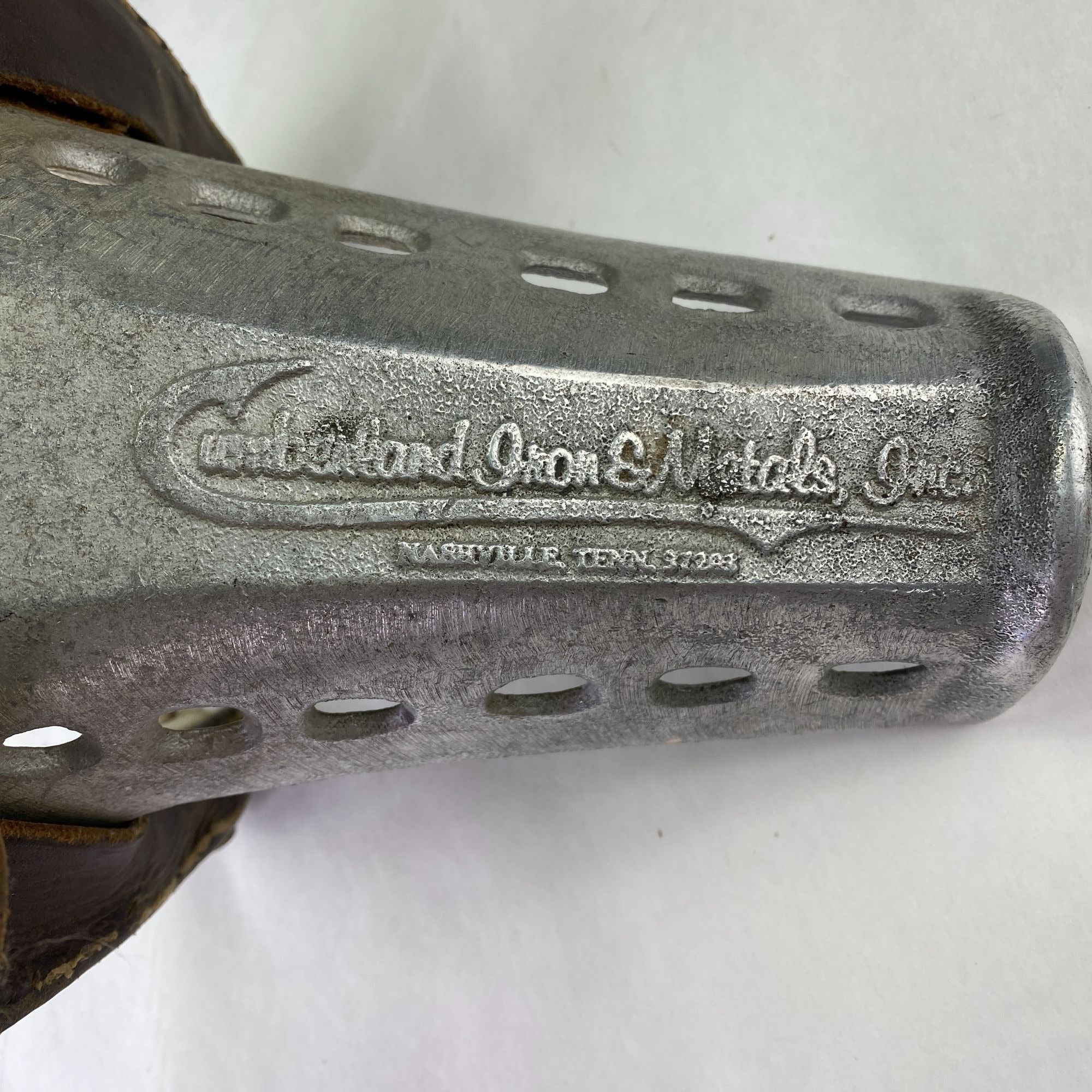 Vintage Roll Top Pack Horse Tail Crupper Cumberland Iron Metals