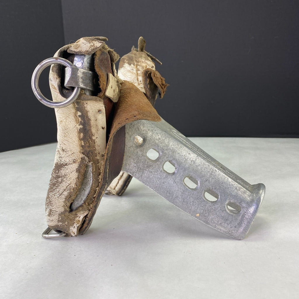 Vintage Roll Top Pack Horse Tail Crupper Cumberland Iron Metals