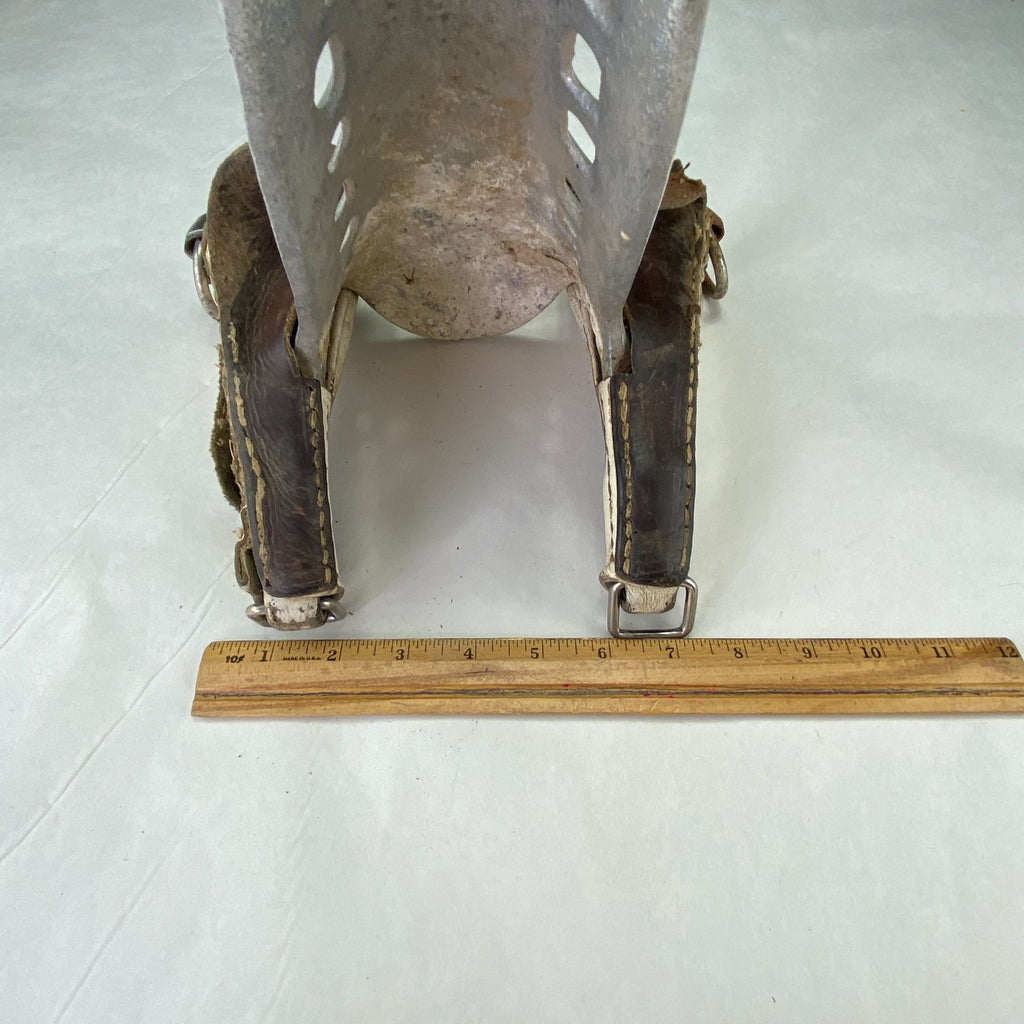 Vintage Roll Top Pack Horse Tail Crupper Cumberland Iron Metals
