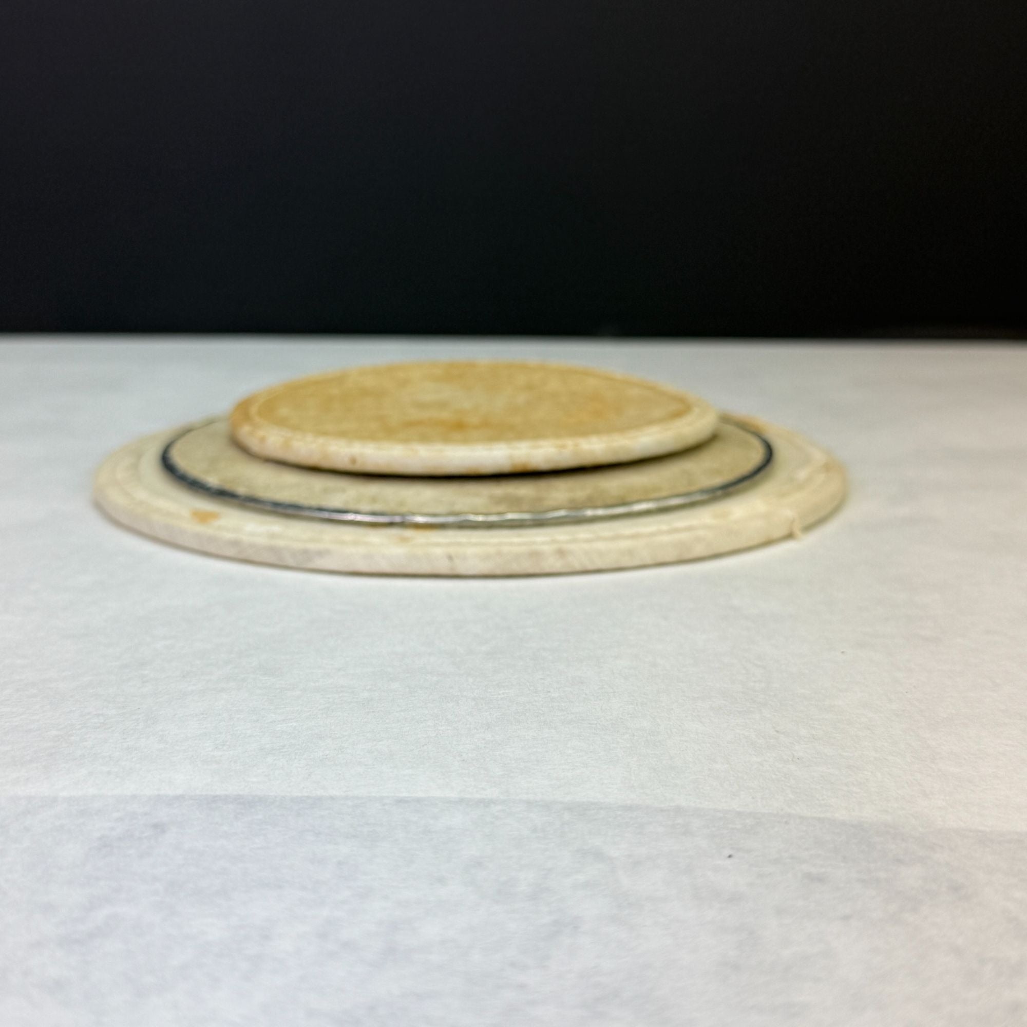 Vintage Hot Plate Round Trivets For Crochet Covers Lot Of 3