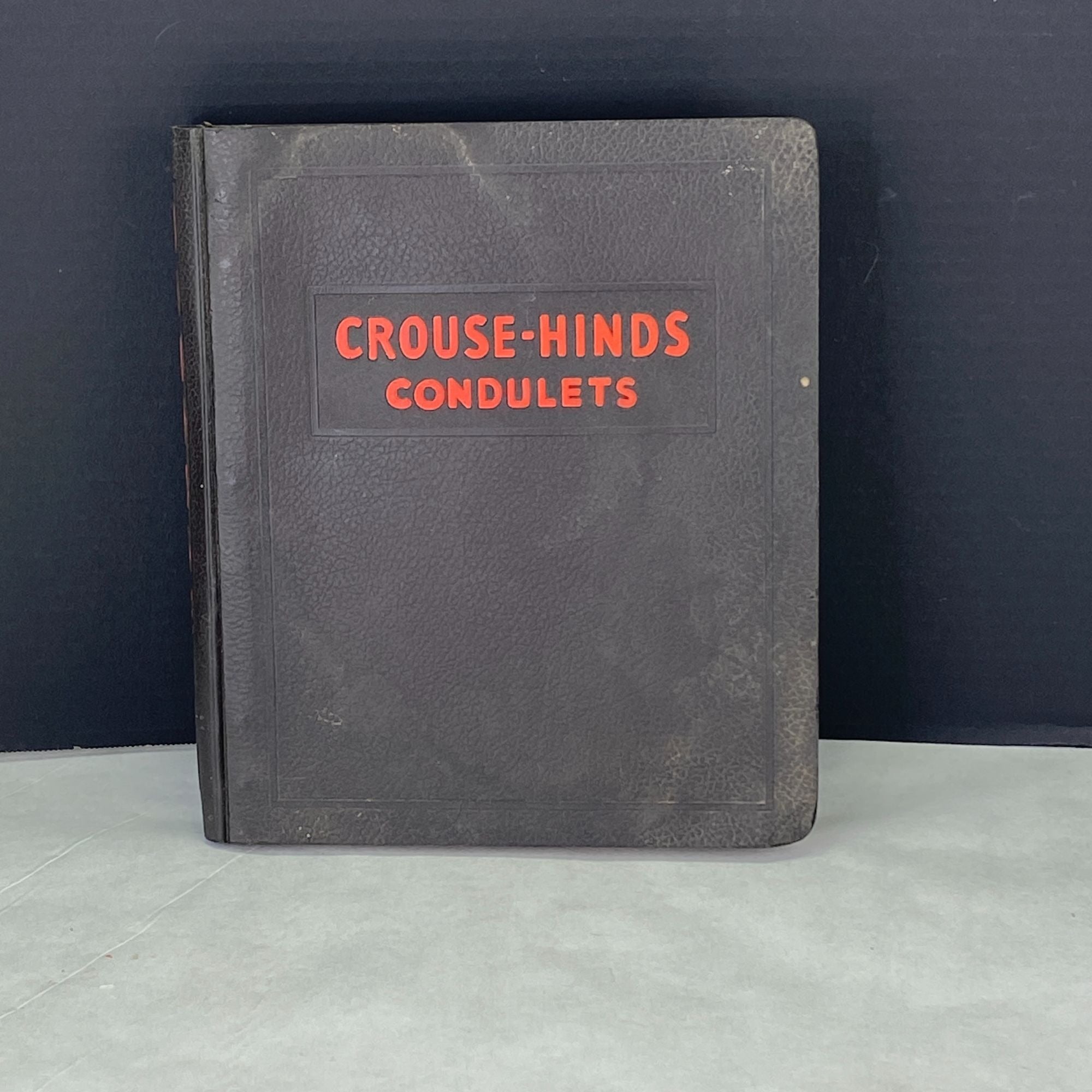 Vintage 1936 Crouse Hinds Condulets Catalog Reference Book
