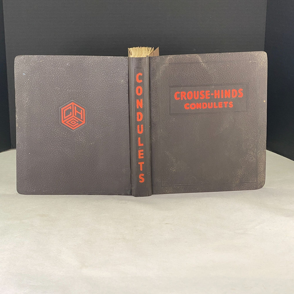 Vintage 1936 Crouse Hinds Condulets Catalog Reference Book
