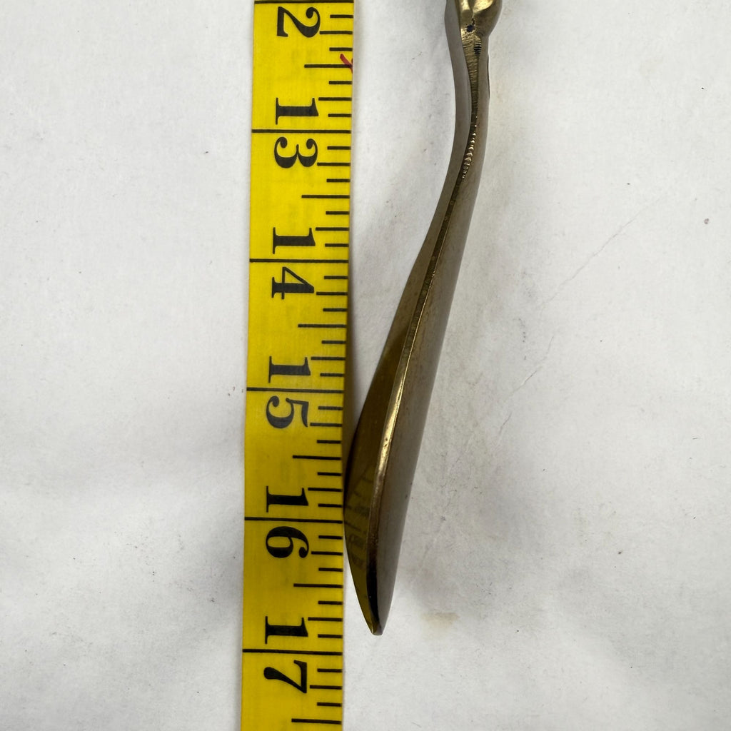 Vintage Russ Berrie Brass Horse Head Shoe Horn Stick