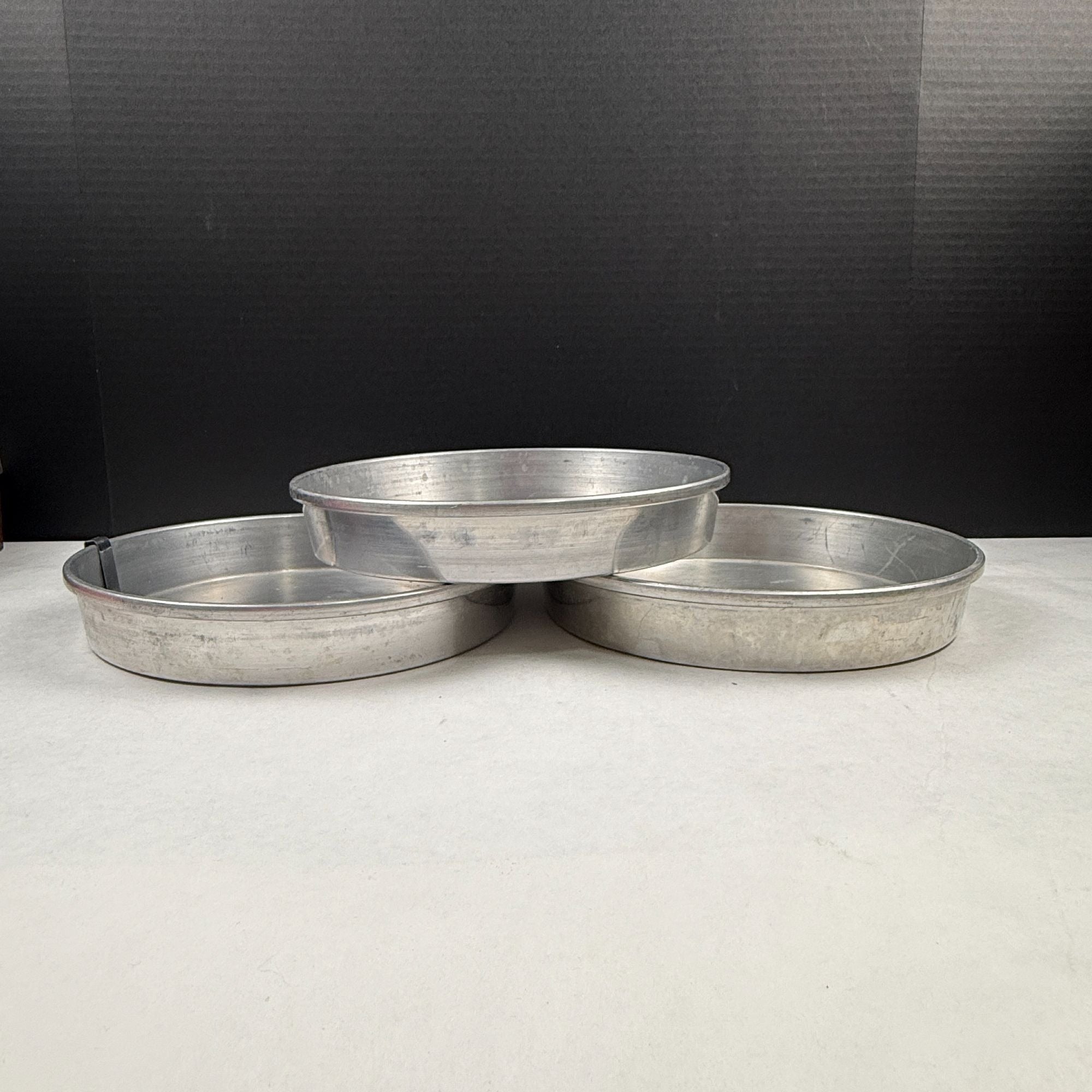 Vintage Kitchen Pride Extra Heavy Aluminum Round Cake Pans 3-Piece Set