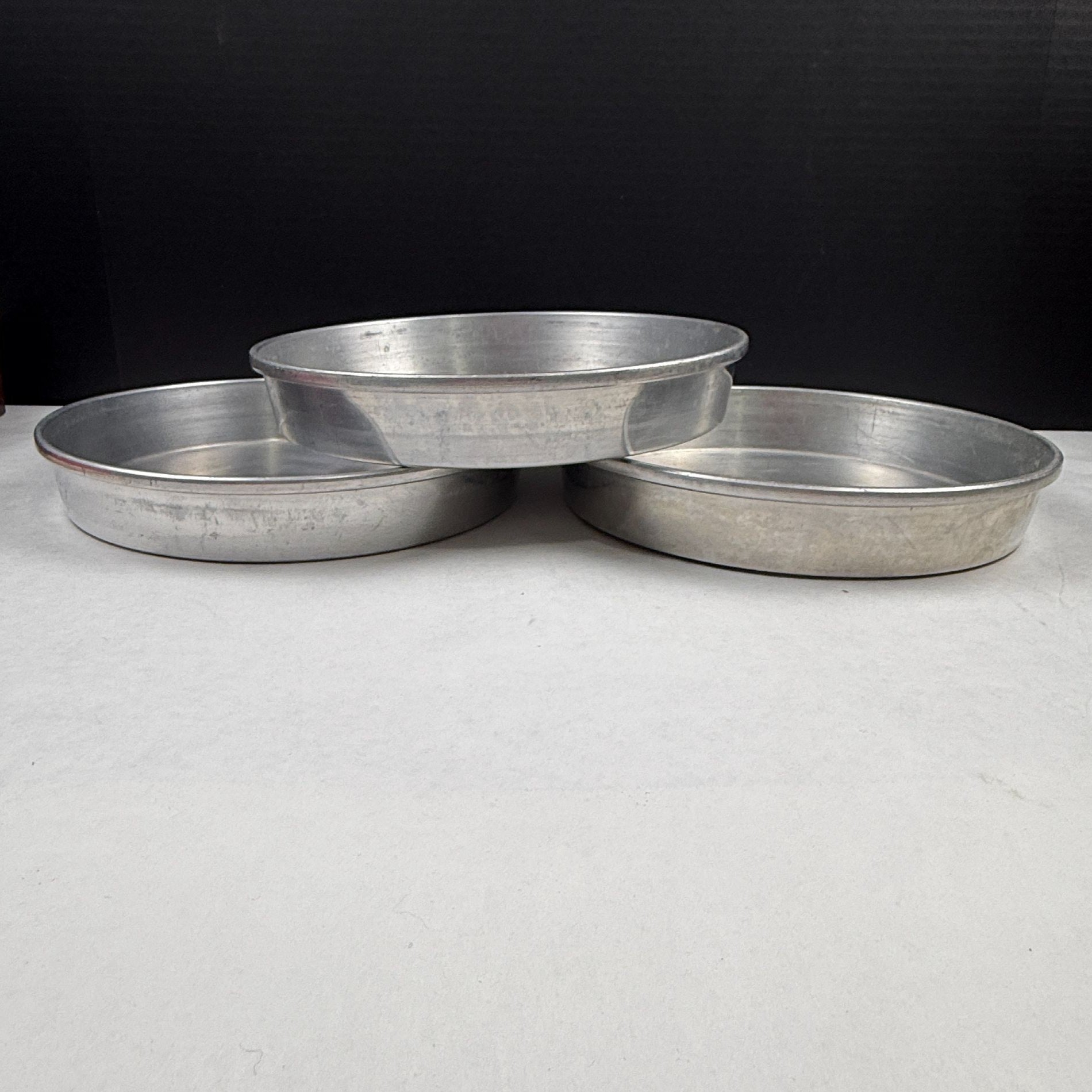 Vintage Kitchen Pride Extra Heavy Aluminum Round Cake Pans 3-Piece Set