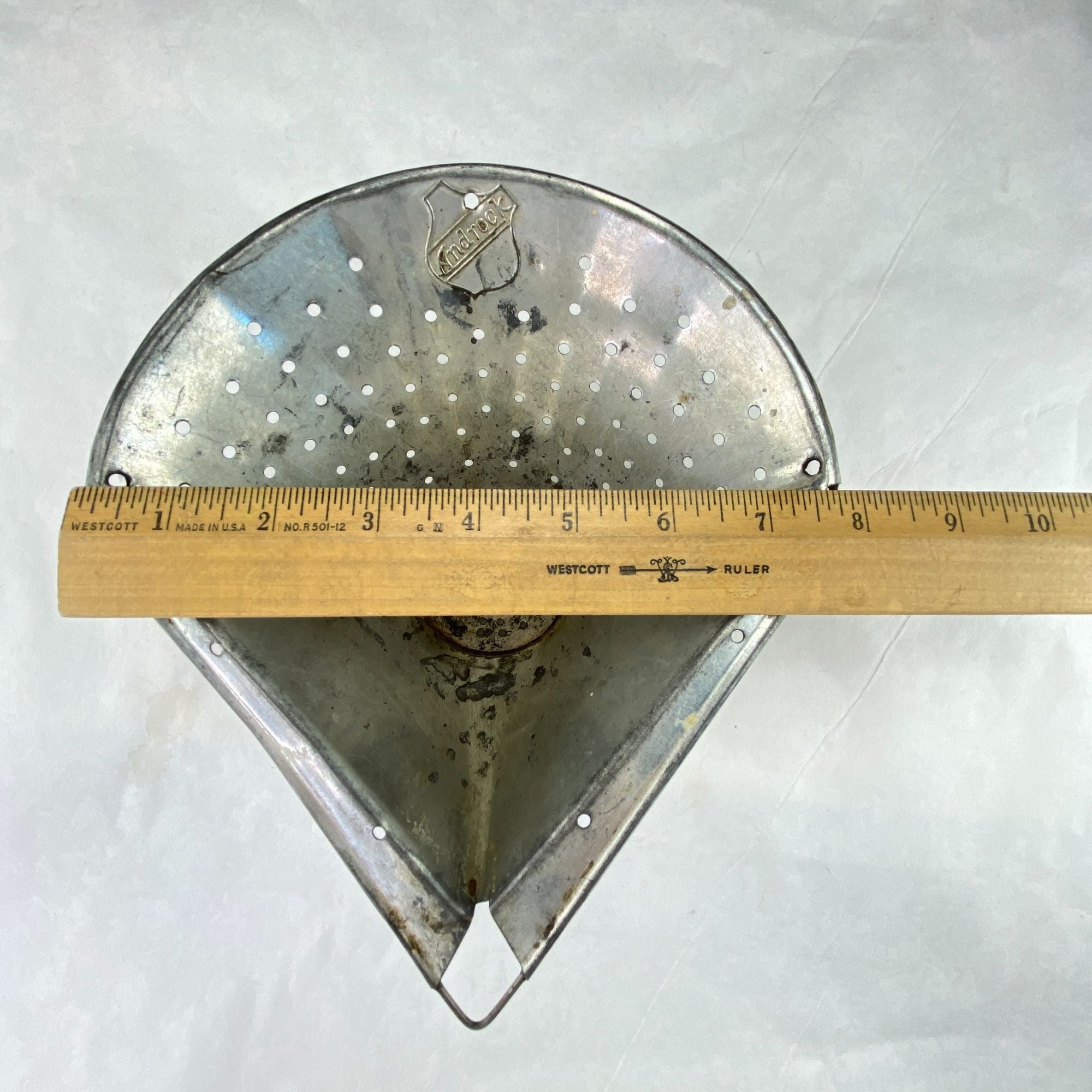 Vintage Androck Tear Drop Colander Strainer