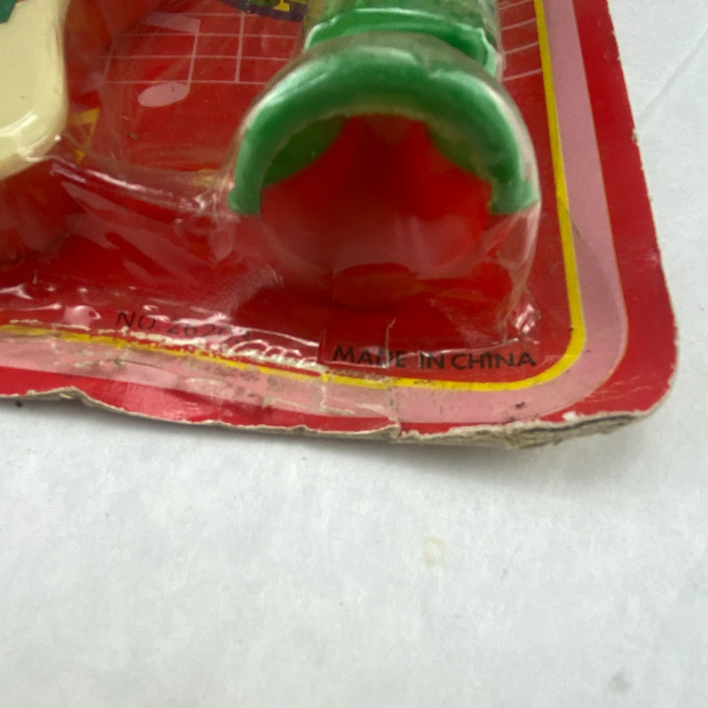 Vintage 90s Kids Play Plastic Musical Instruments New in Package Lot of 3