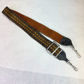 Vintage Retro Hippie Camera Neck Strap Orange Brown Design
