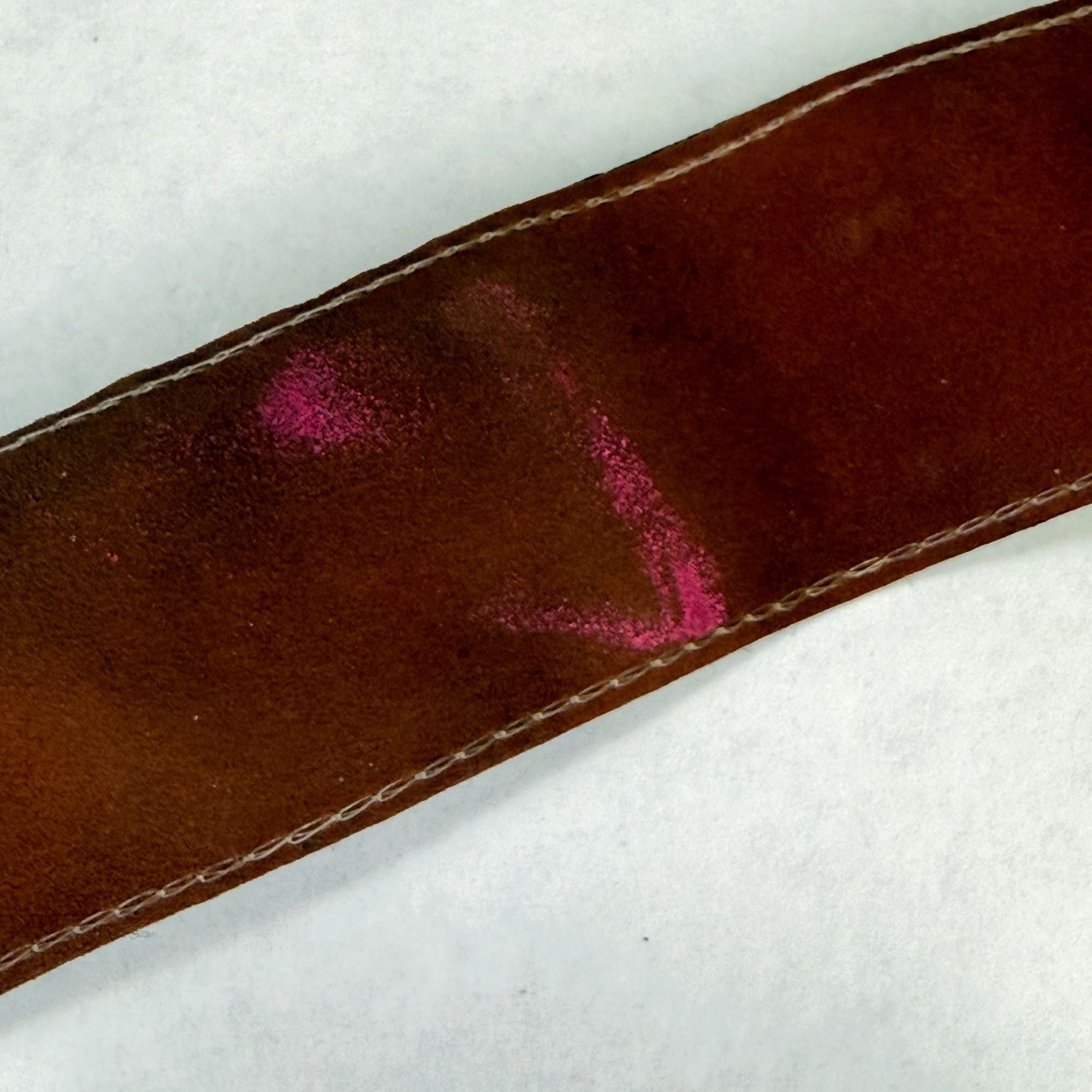 Vintage Retro Hippie Camera Neck Strap Orange Brown Design