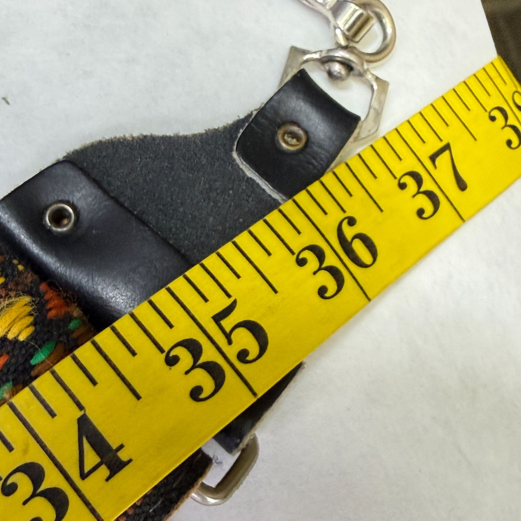 Vintage Retro Hippie Camera Neck Strap Orange Brown Design
