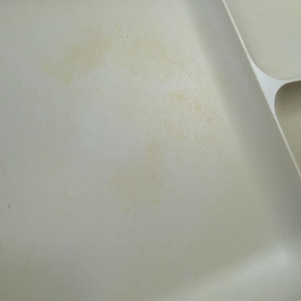 Vintage Tupperware 1535-5 Almond Divided Trays Set of 5