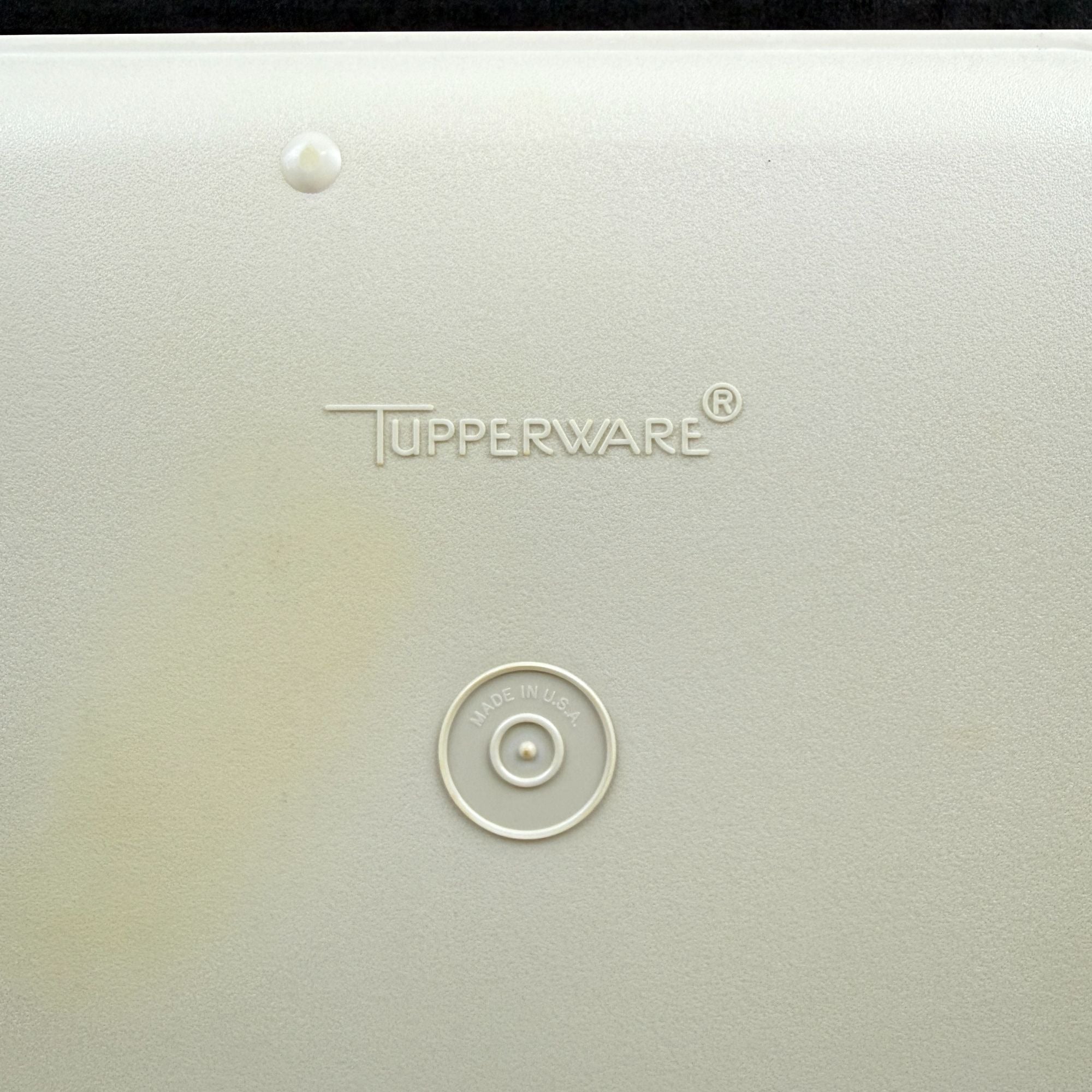 Vintage Tupperware 1535-5 Almond Divided Trays Set of 5