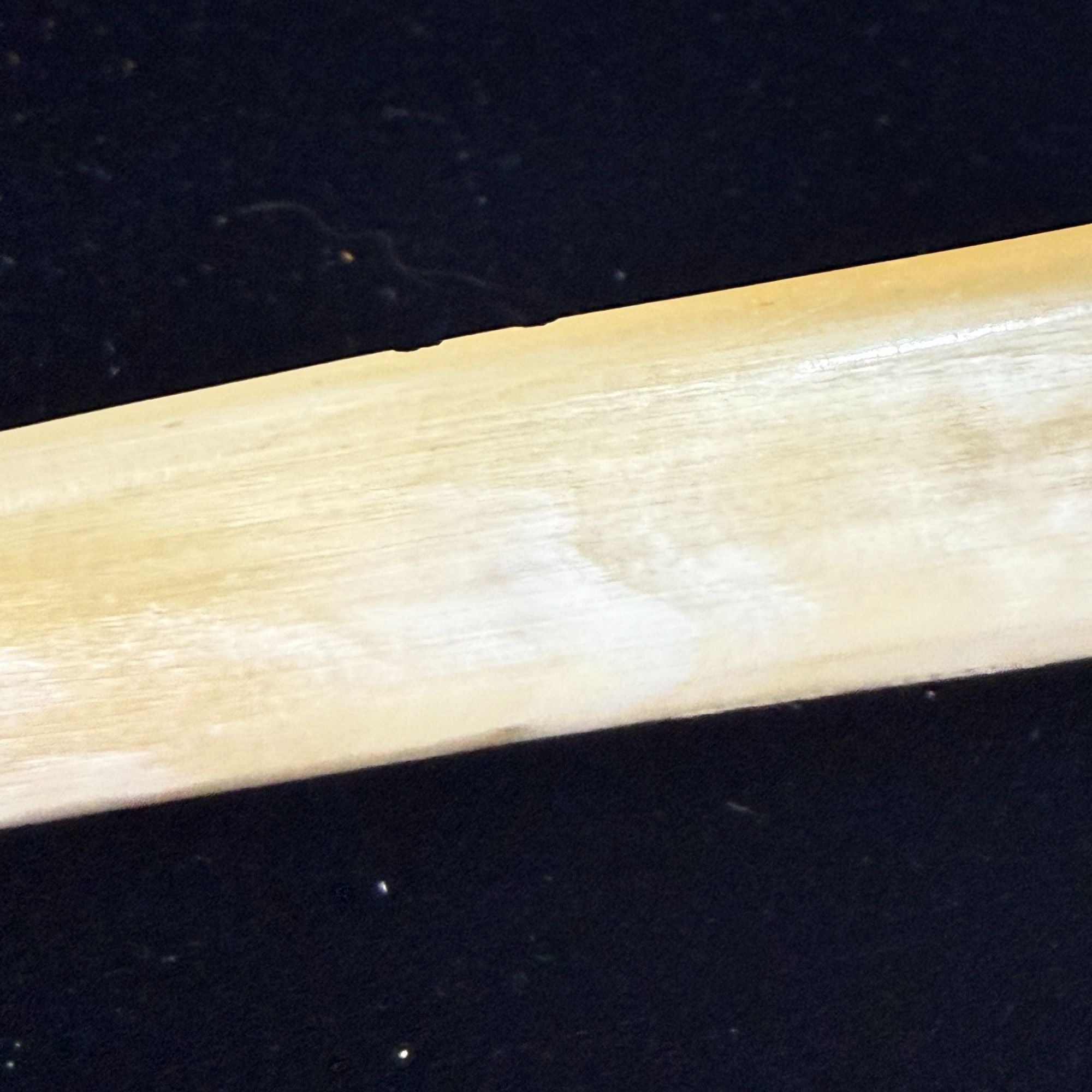 Vintage Handcrafted Antler Shoe Horn 10" Made In Scotland