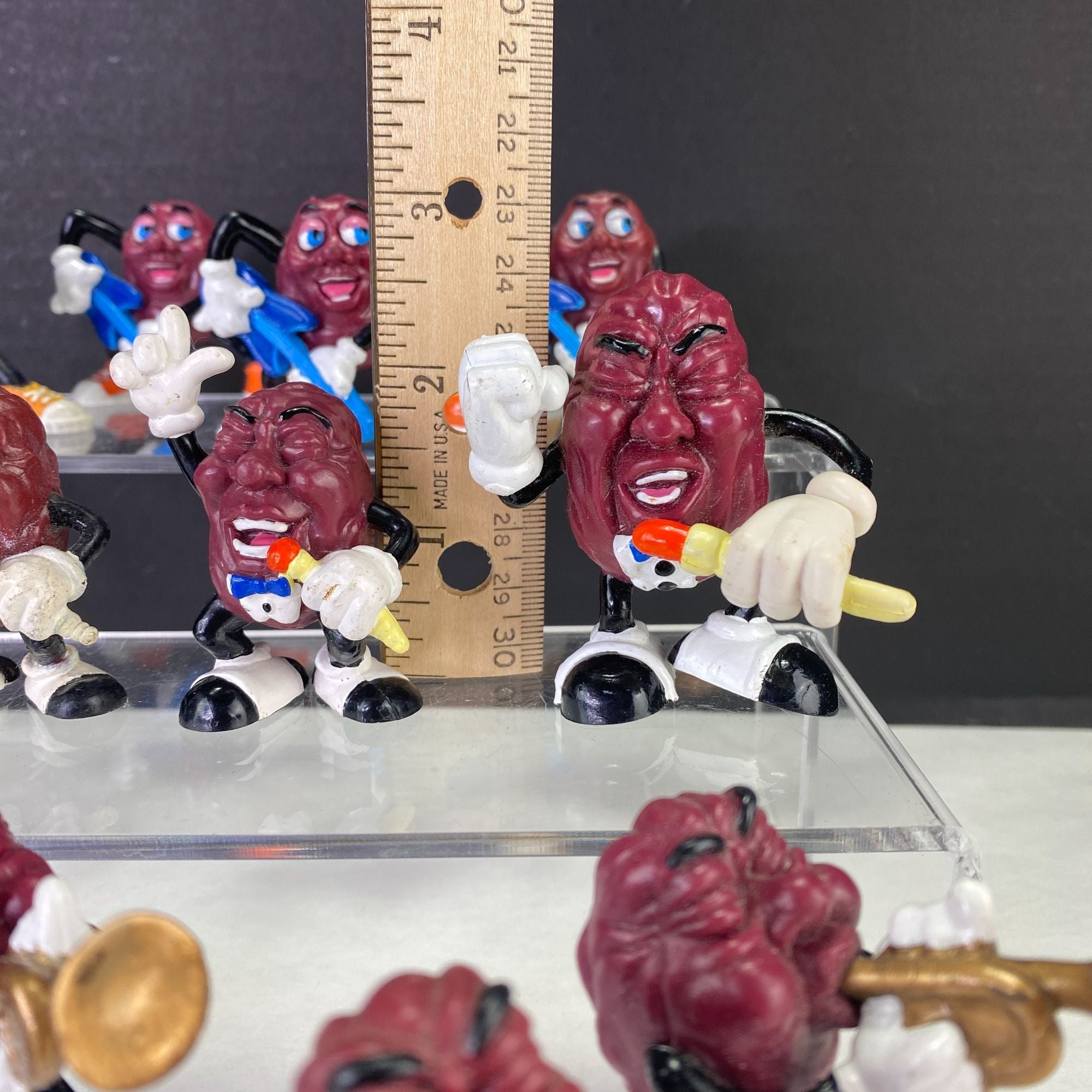 Vintage California Raisins Mixed Lot of 13 Music Figurines