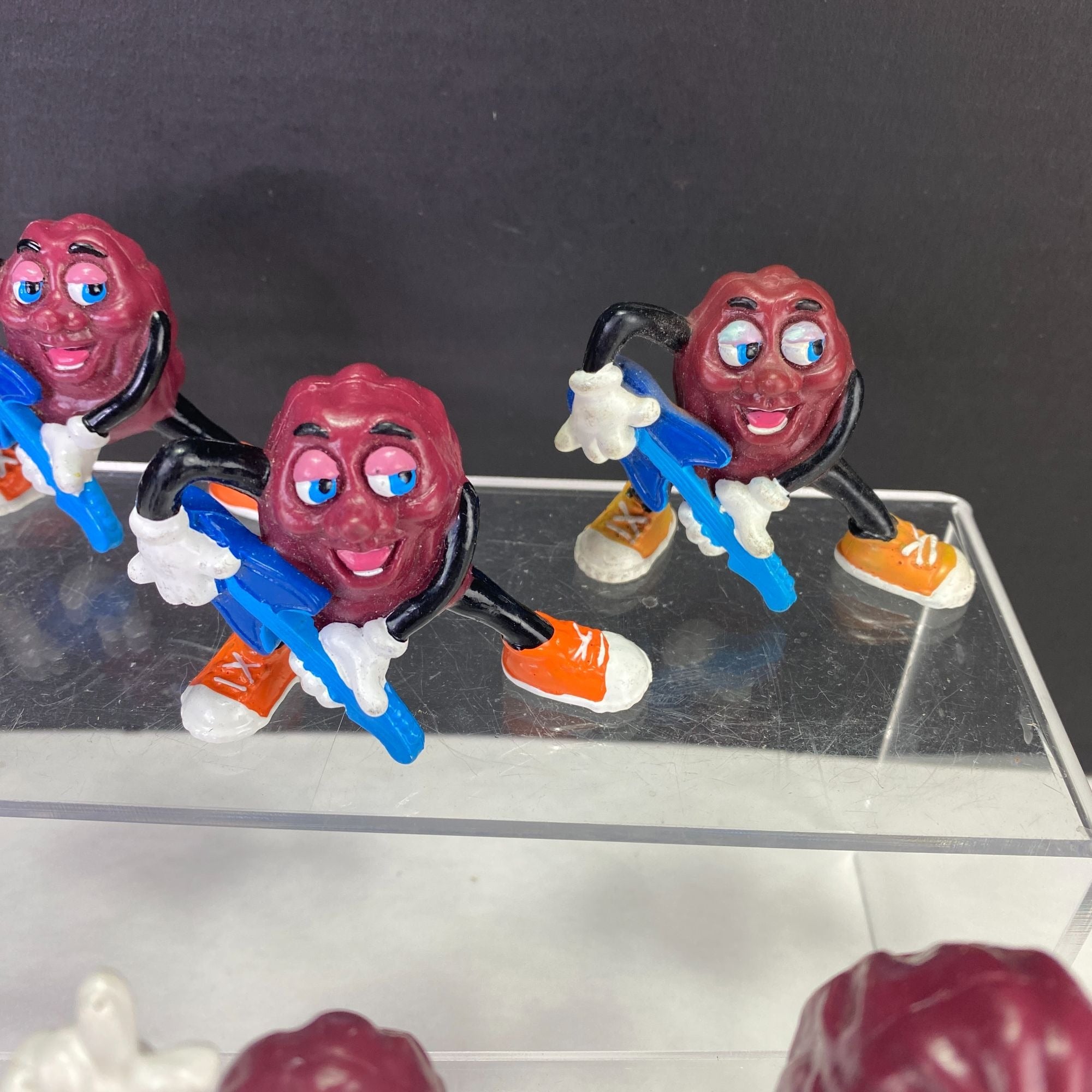 Vintage California Raisins Mixed Lot of 13 Music Figurines