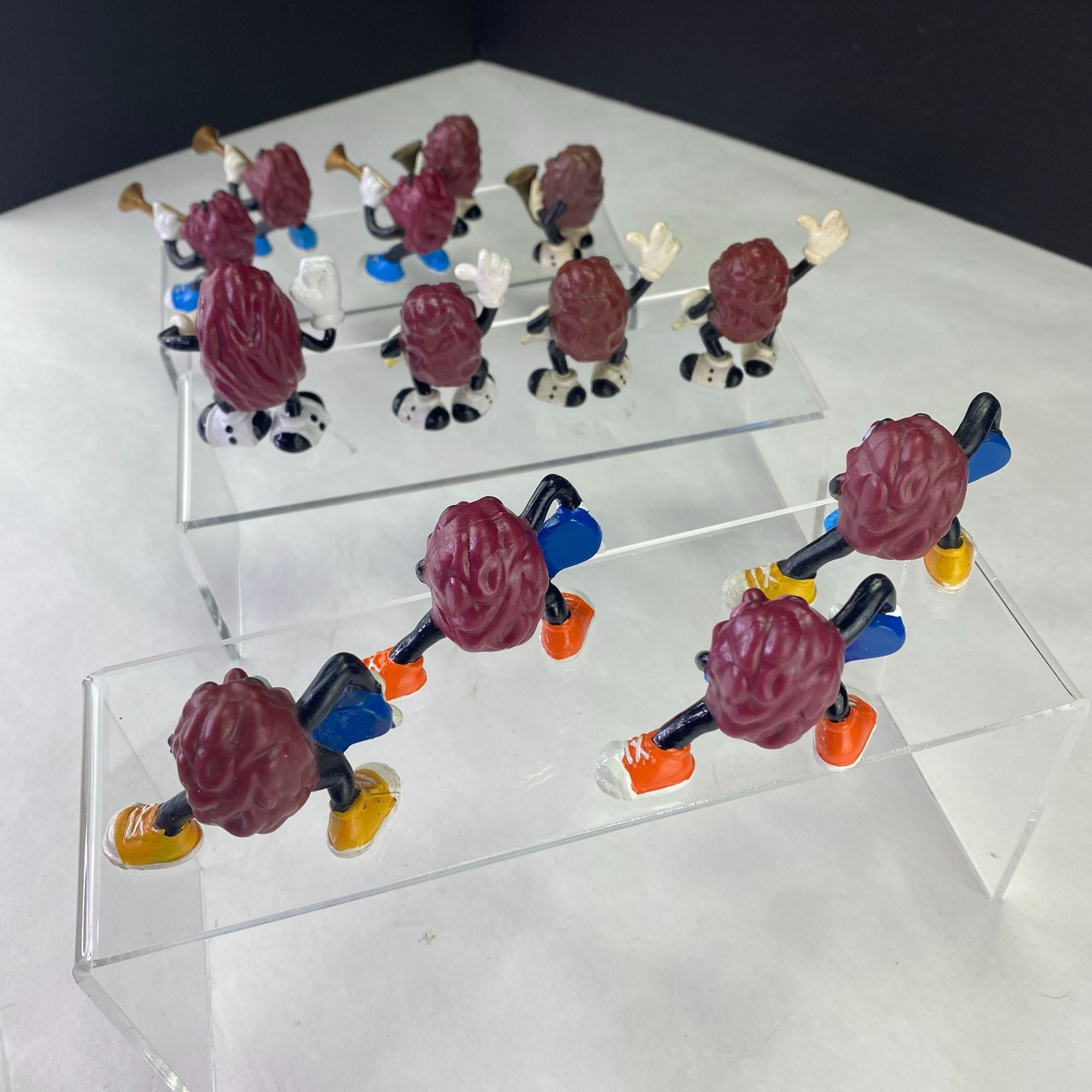 Vintage California Raisins Mixed Lot of 13 Music Figurines