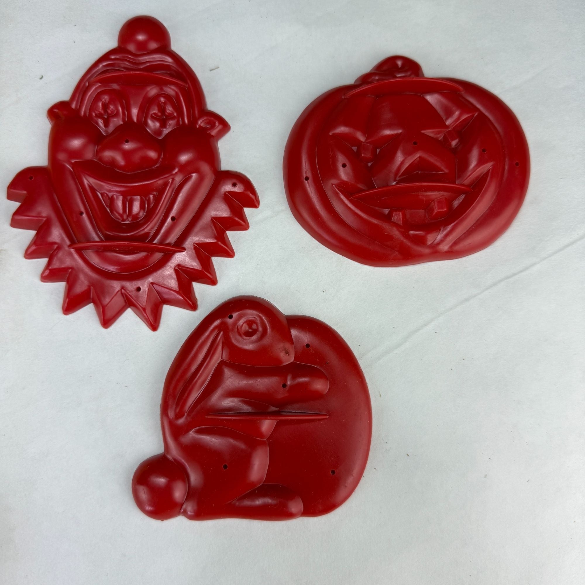 Vintage The Four Mc B's Flower Garden and Happy Days Cookie Cutters